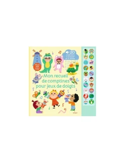 Milan Mon recueil de comptines pour jeux de doigts -