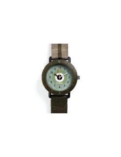 Enfant Ticlock by Djeco Montre sport Green Target - Djeco