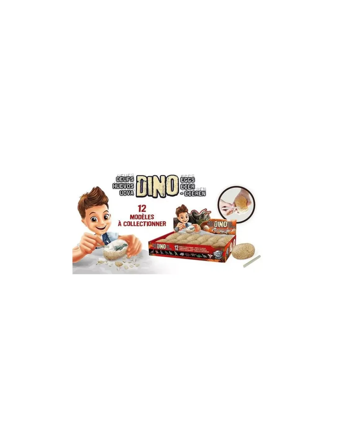 Buki France Oeuf dino à déterrer - Buki