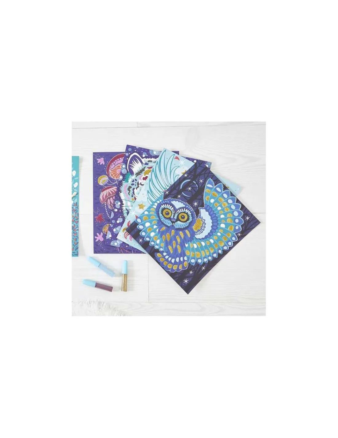 Janod Paillettes et sables Animaux Scintillants -