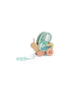 Moulin Roty Papillon à tirer Trois petits lapins -