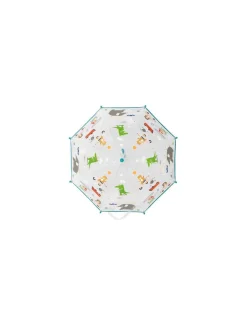 Enfant LittLe L Parapluie animaux et transports transparent et magique -