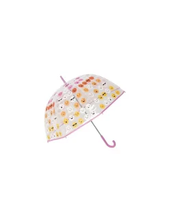 Enfant LittLe L Parapluie cloche emojis transparent et magique -