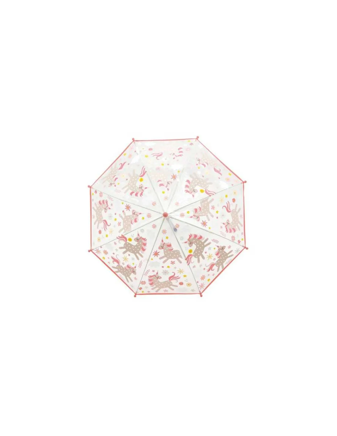 Enfant LittLe L Parapluie licornes transparent et magique -
