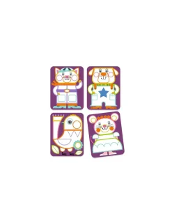 Djeco Peinture à la palette Les Joufflus -