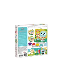 Crea Lign’ Peinture au doigt adorables compagnons - CréaLign'