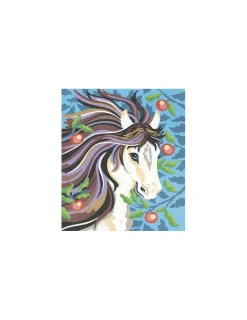 Janod Peinture au numéro aquarelle Chevaux -