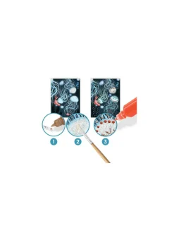 Enfant Djeco Peinture 3D Abysses -