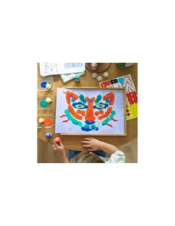 Enfant Djeco Peinture en symétrie À caresser -