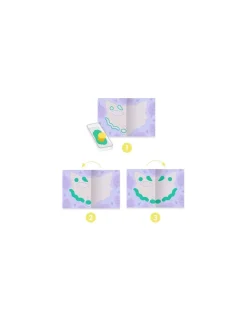 Enfant Djeco Peinture en symétrie À caresser -