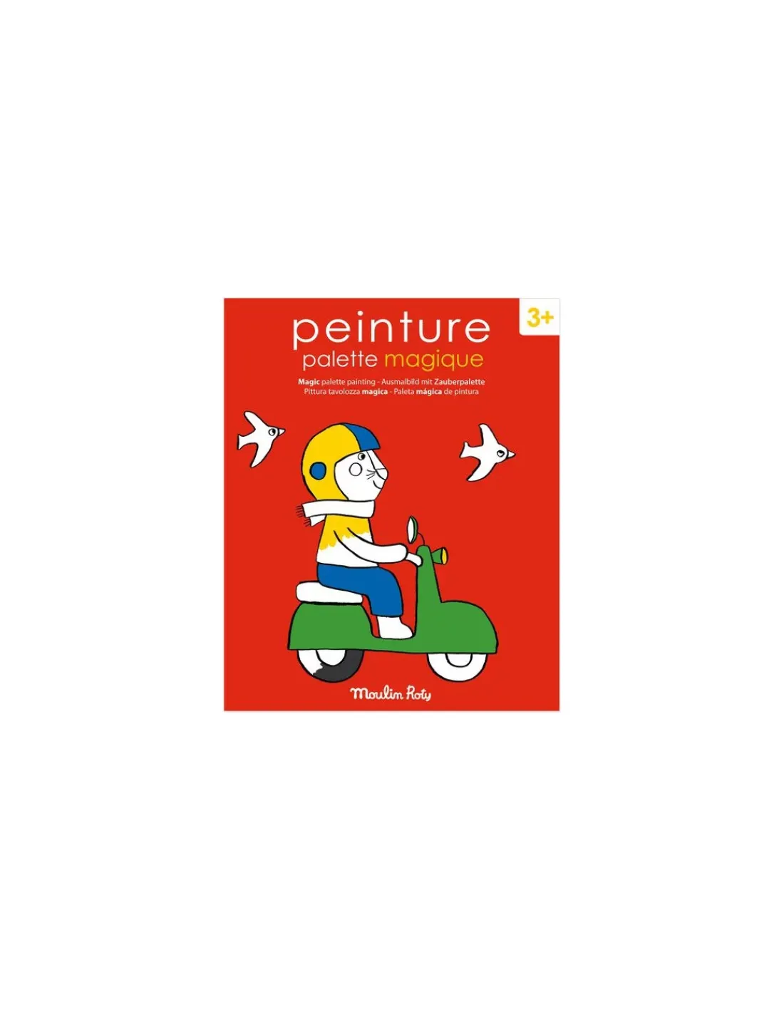 Moulin Roty Peinture palette magique Les Popipop -