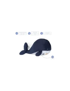 Kaloo Peluche bien-être baleine Petit calme -