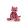 Mailou Tradition Peluche Chat Méloé 37 cm rose - Maïlou Tradition