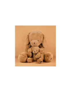 Mailou Tradition Peluche chien caramel 30 cm Sowen - Maïlou Tradition