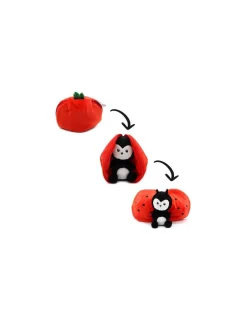 Les Deglingos Peluche Comet la coccinelle tomate - Flipetz by Déglingos