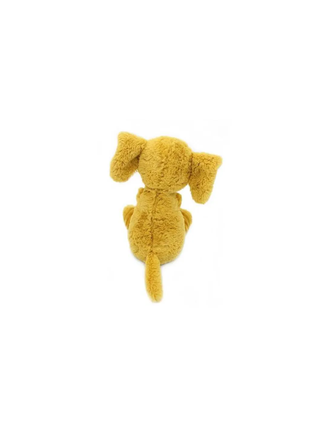 Les Deglingos Peluche Dimoitou l'éléphant jaune moutarde - Les Ptipotos by Déglingos