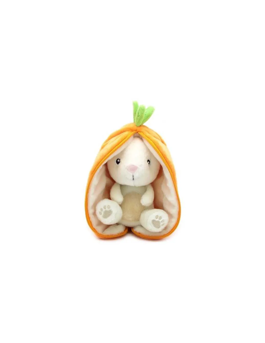 Les Deglingos Peluche Gadget le lapin carotte - Flipetz by Déglingos