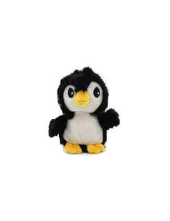 Les Deglingos Peluche Iglou le pingouin maman et bébé noir - Les Ptipotos by Déglingos