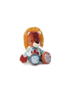 Lilliputiens Peluche Jack lion multi-activités -
