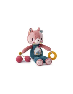 Lilliputiens Peluche Jeanne chat multi-activités -