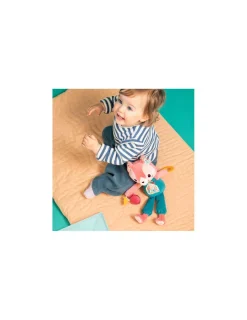 Lilliputiens Peluche Jeanne chat multi-activités -