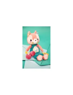 Lilliputiens Peluche Jeanne chat multi-activités -