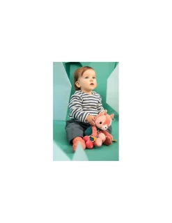 Lilliputiens Peluche Jeanne chat multi-activités -