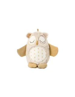 Cloud b Peluche musicale chouette avec détecteur de pleurs -