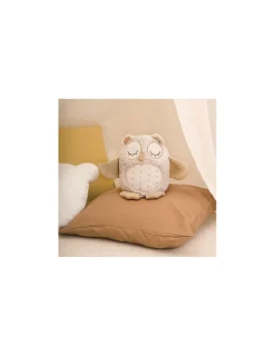 Cloud b Peluche musicale chouette avec détecteur de pleurs -