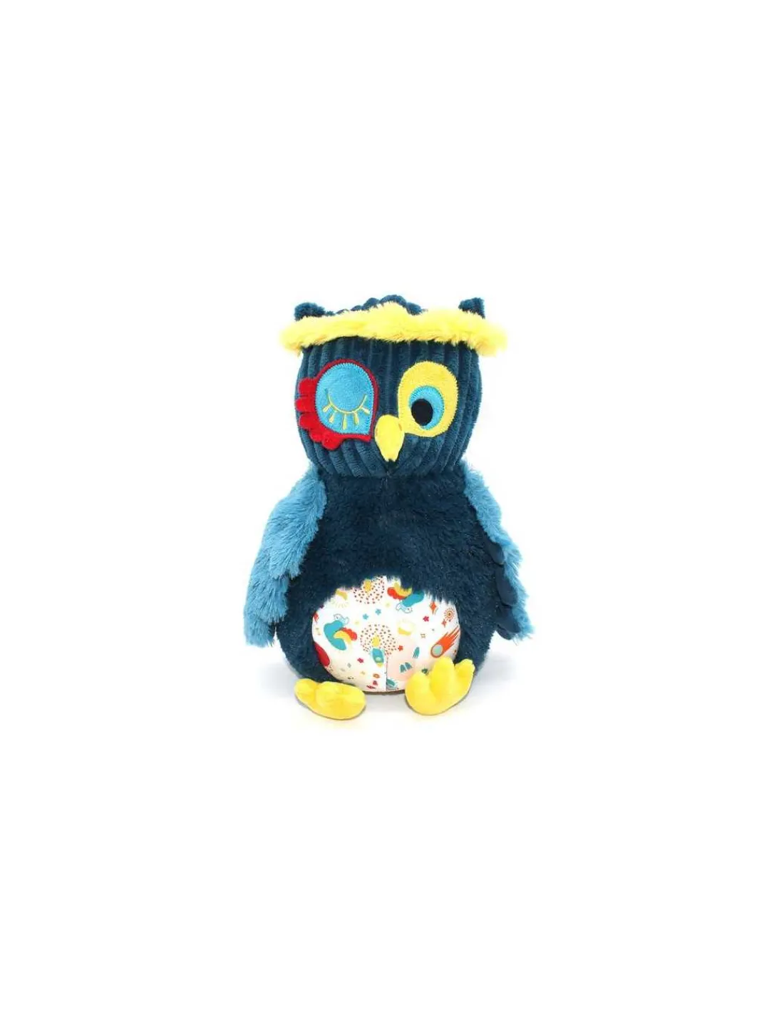 Les Deglingos Peluche Original Astros le hibou - Les Déglingos