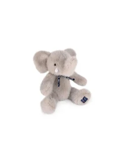 Mailou Tradition Peluche Sowen Elephant gris 30 cm - Maïlou Tradition