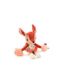 Lilliputiens Peluche Stella faon multi-activités -