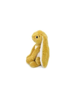 Les Deglingos Peluche Toudou le lapin jaune moutarde - Les Ptipotos by Déglingos