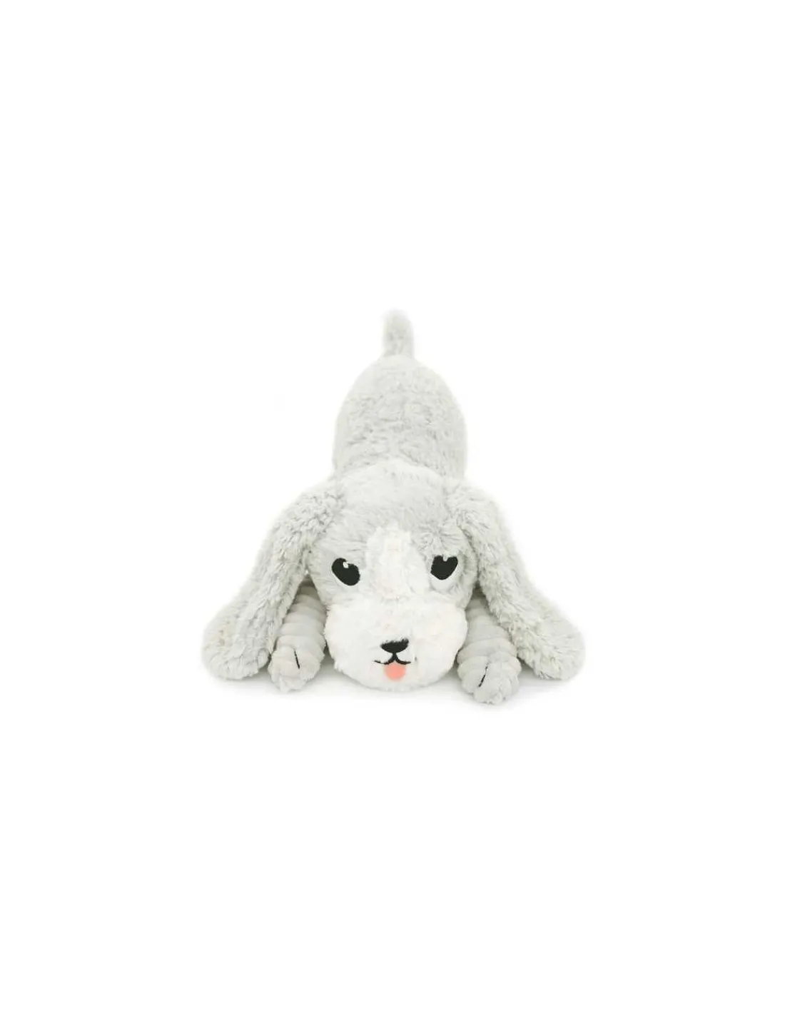 Les Deglingos Peluche Toutou le chien gris clair - Les Ptipotos by Déglingos