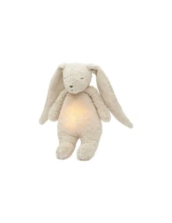 Moonie Peluche veilleuse musicale lapin Sable -