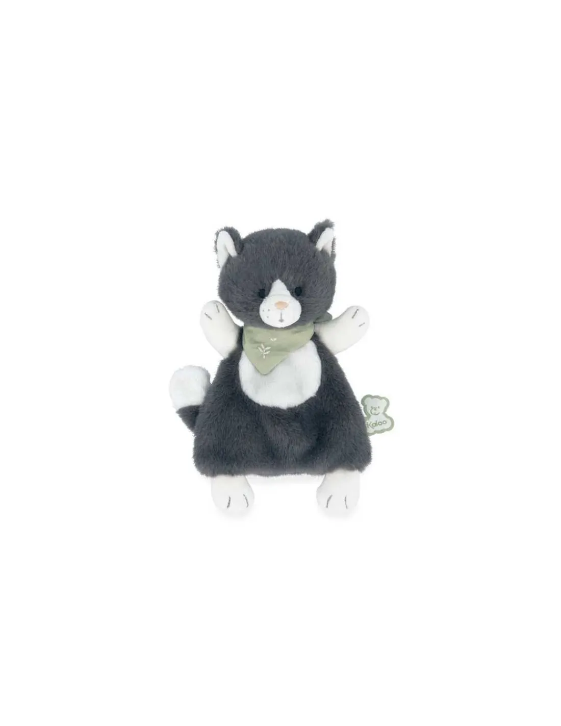 Kaloo Petit doudou plat Chamallow le chat -