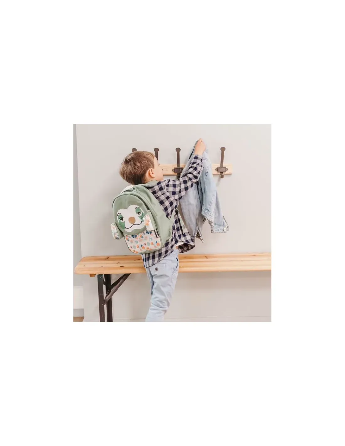 Enfant Les Deglingos Petit sac à dos Chillos le paresseux - Les Déglingos