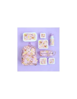 Enfant A little lovely company Petit sac à dos Jardin fleuri -