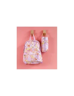 Enfant A little lovely company Petit sac à dos Jardin fleuri -