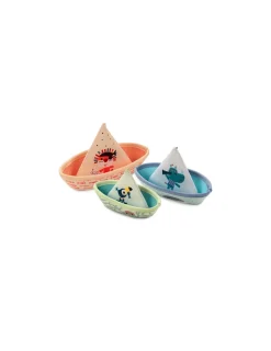 Lilliputiens Petits bateaux de bain Jungle -