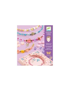 Djeco Plateaux d'enfilage et couronne précieux -