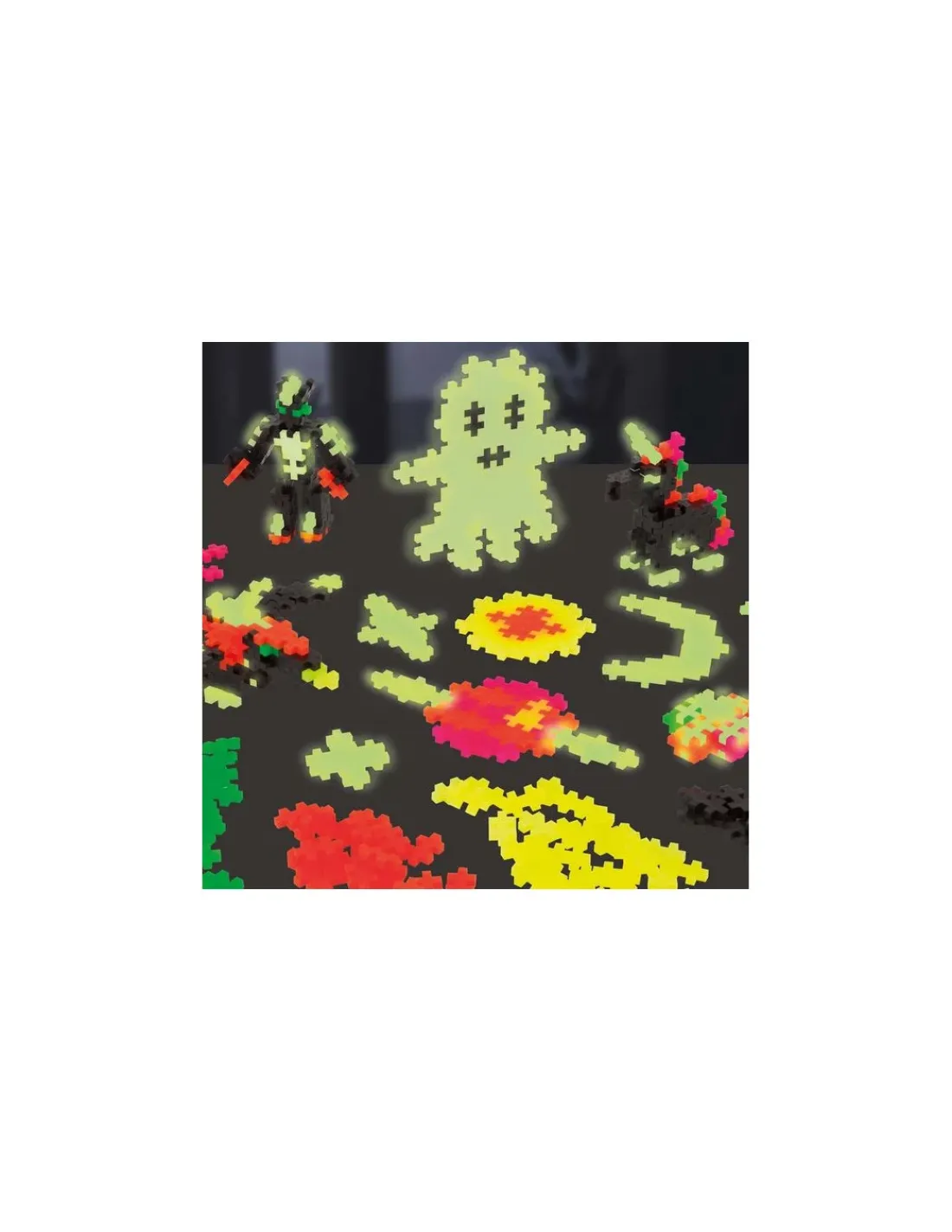 Plus Plus créations phosphorescentes 360 pièces - jeu de construction