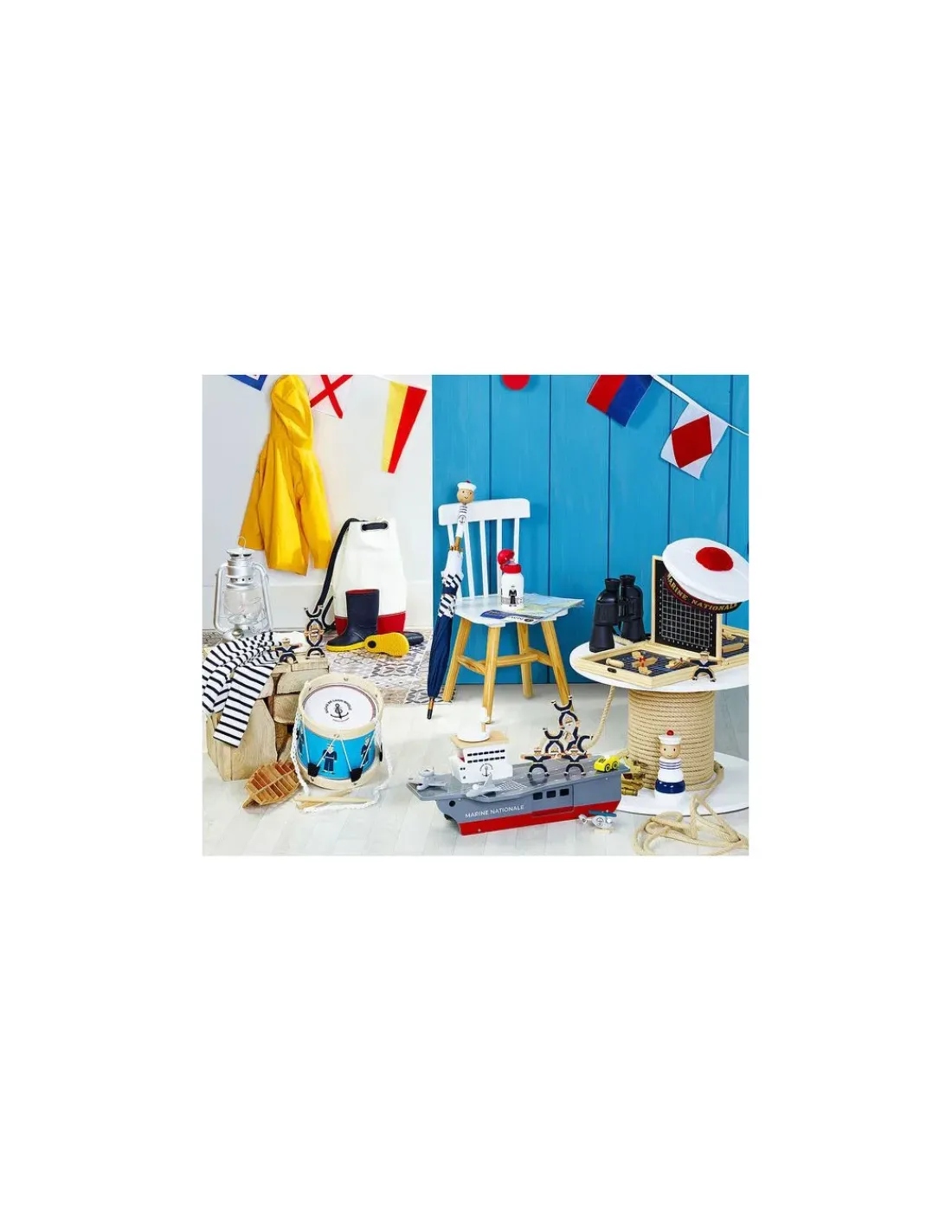 Enfant Vilac Porte-avions et accessoires -