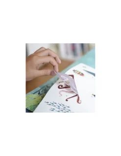 Poppik Poster en stickers océans -