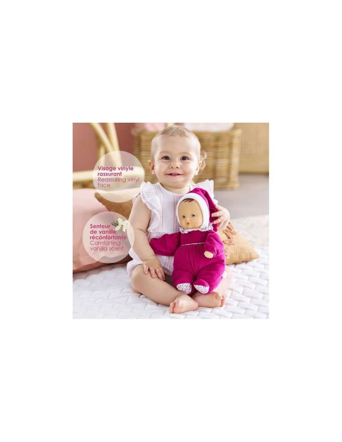 Corolle Poupée Babipouce Rose Grenadine -