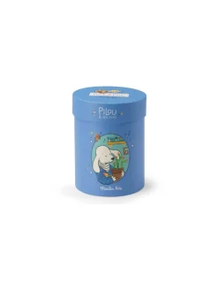 Moulin Roty Poupée chien Pilou bleu Puce & Pilou -