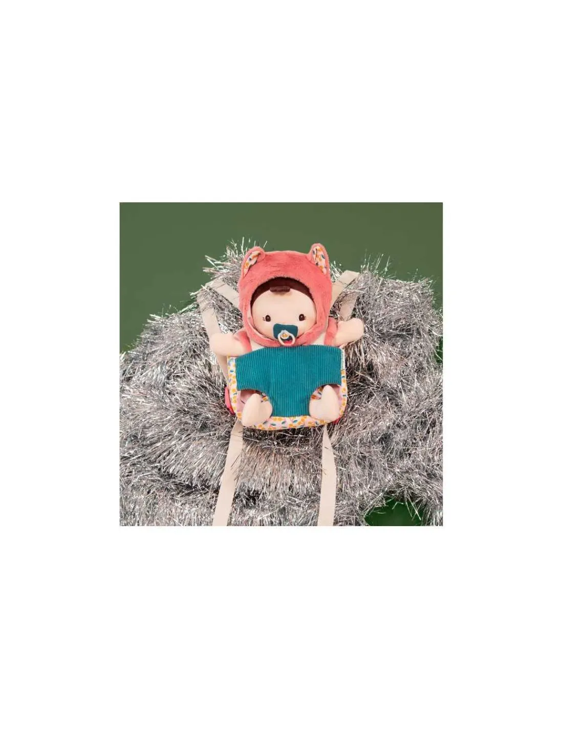 Lilliputiens Poupée Jeanne et porte-bébé -