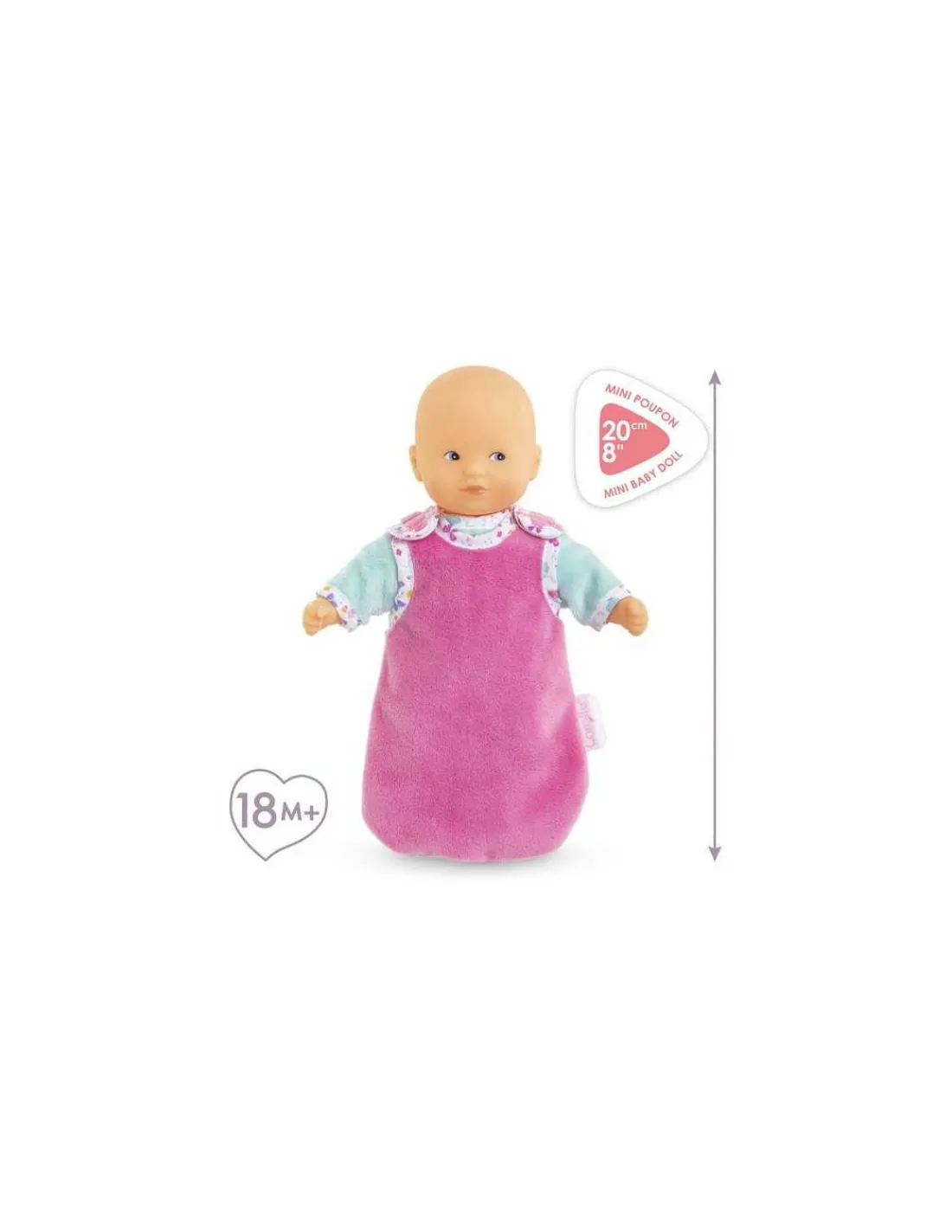 Corolle Poupon mini calin Bonne Nuit Papillons -