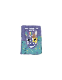 Les Deglingos Protège carnet de santé Kiprokos le zèbre - Les Déglingos