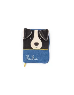 Moulin Roty Protège carnet de santé Puce & Pilou -